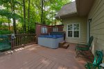Spacious Deck with Hot Tub and Gas Grill